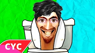 La Canción De Skibidi Toilet - Videoclip Canción Original Hd Cuadradito Y Circulito