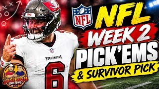 NFL Week 2 Pick’ems & SURVIVOR 🔥 + Sports News & Best Bets! Update