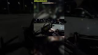 Biker Crashed while chased by Police #bikelife #bikervscop