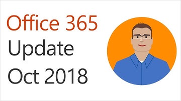 Office 365 update for October 2018
