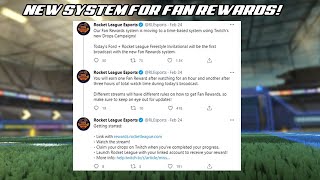 NEW System For Rocket League Fan Rewards!