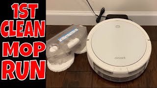 BISSELL SpinWave Hard Floor Expert Wet and Dry Robot Vacuum 3115 - FIRST Mopping Test and APP DEMO