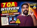 7 QA Interview Questions That Freshers Can’t Answer (But Should) | (But Candidates Still Fail)😬