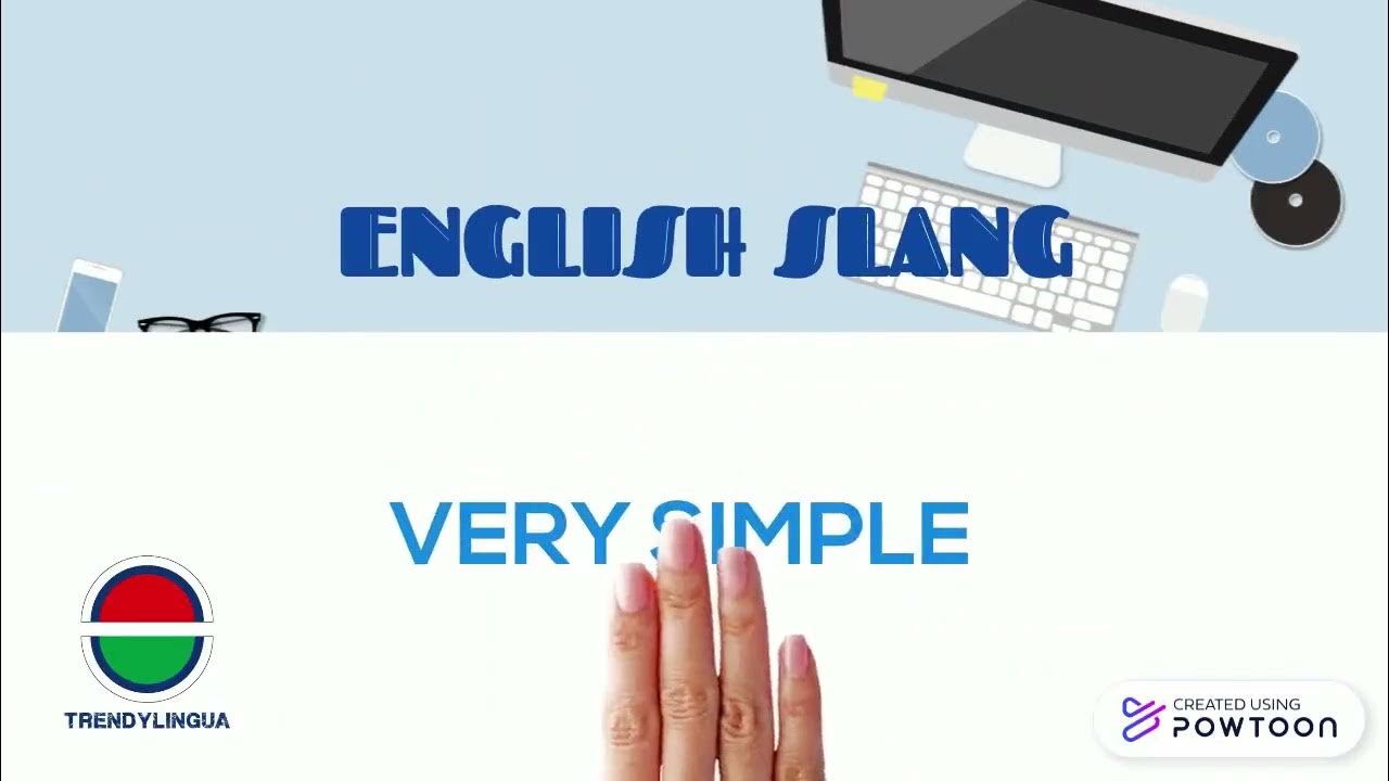 English slang. Easy peasy YouTube
