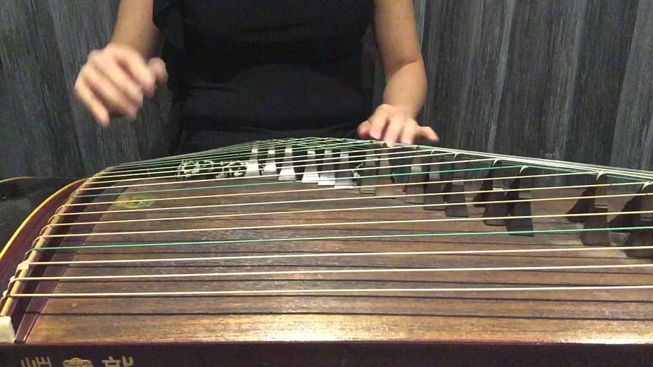 《高山流水》浙江古箏獨奏 "High Mountain Flowing Water" Zhejiang Guzheng solo YouTube