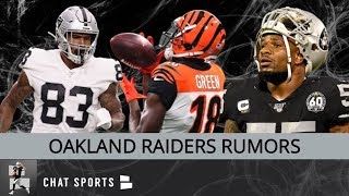 Oakland raiders trade rumors have been buzzing around jalen ramsey &
stefon diggs but now there’s a new name to monitor - bengals wr aj
green. what are the c...