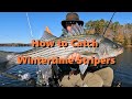 How to catch wintertime stripers