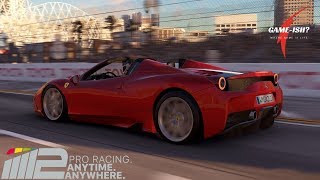 Project Car 2 Ferrari 458 Italia. Long Beach. [1080p 60FPS] screenshot 1