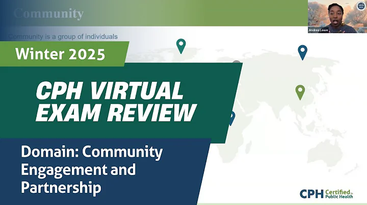 CPH Exam Review - Community Engagement and Partnership