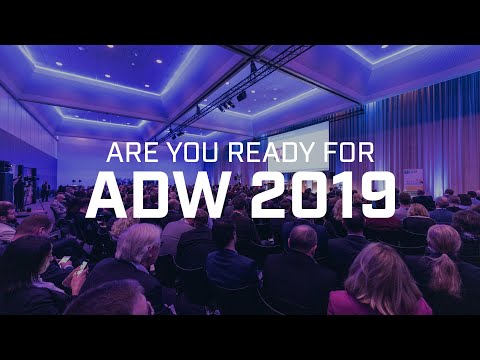 SAVE THE DATE FOR ADW19!