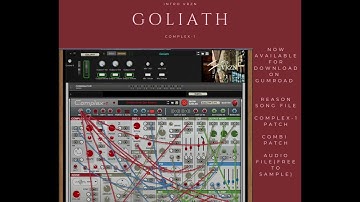 Goliath - Now available for download. Link below. Complex-1 Modular Synthesizer #complex1