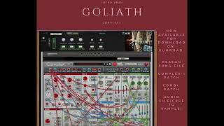 Goliath - Now available for download. Link below. Complex-1 Modular Synthesizer #complex1