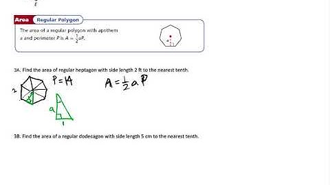 Geometry- Developing Formulas for Circles & Regular Polygons