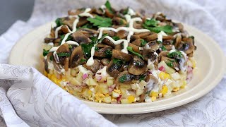 Новый Свежий Салат &quot;Мошенница&quot;  с Неизбитым Вкусом