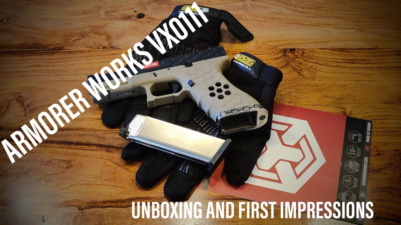 Armorer Works VX0111 unboxing and first impressions (shooting