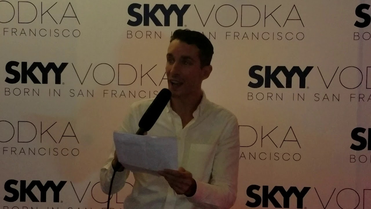 Belgrade Art Show presentation during Skyyvodka PR event