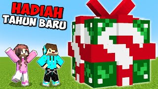 TEGUH DAN ISTRI DAPET HADIAH RAKSASA MENJELANG TAHUN BARU MINECRAFT 🎁
