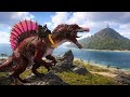 UMA CAÇADA INSANA COM SPINO!! E O TATU MAIS BONITO DO JOGO FOI DOMADO! #11 (ARK MOBILE BRUTAL)