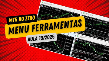 Como Acessar Opções de Negociação e Configurações no MT5 (Menu Ferramentas)