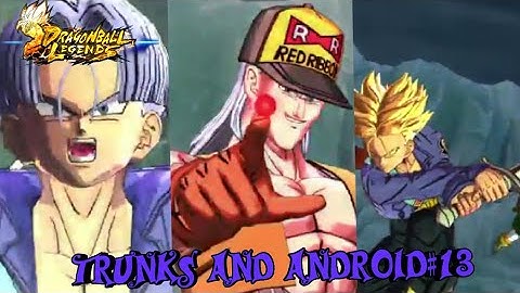 NEW TRANSFORMING SSJ TRUNKS + ANDROID 13 SUPER ATTACKS | DB Legends
