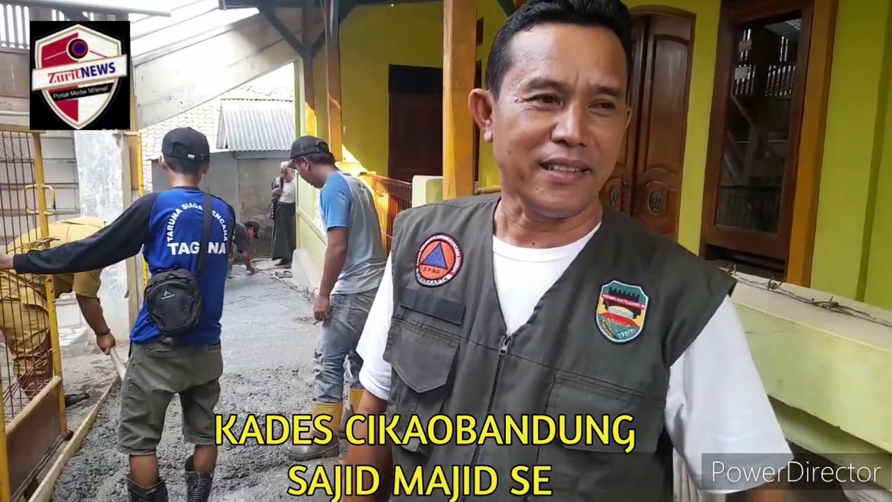 Alokasikan DD Tahap IITahun 2023 Desa Cikaobandung Perbaikan Sarana Prasarana Infrastruktur,Jaling