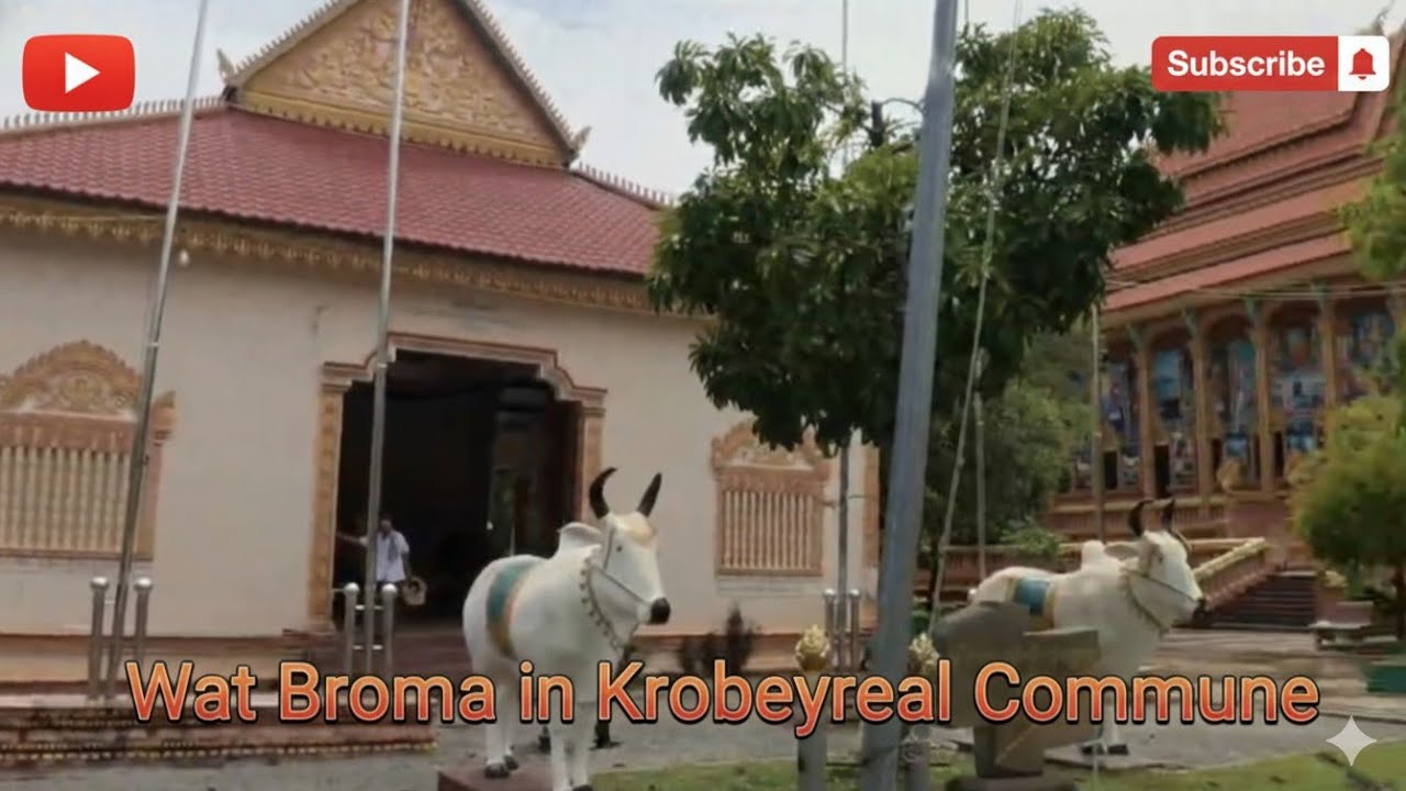 Wat Broma in Krobeyreal Commune, Siem Reap, Cambodia 🇰🇭  Episode 10.