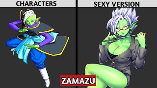 DRAGONBALL Z/SUPER CHARACTERS AS SEXY GIRL VERSION./MAXTV