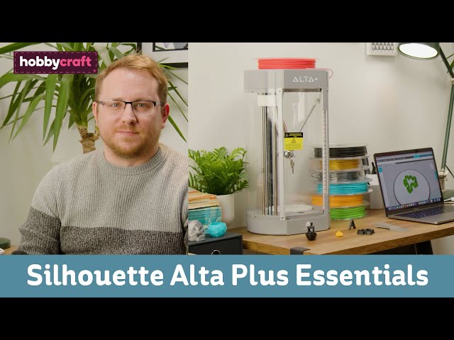 Silhouette Alta Plus 3D Printer Introduction for Beginners | Hobbycraft -  YouTube