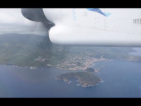 STUNNING views and circle to land on rwy 10 at LPHR