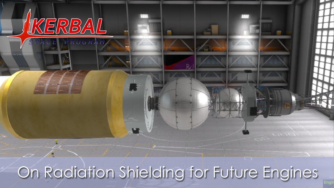 О защите от радиации для двигателей будущего (KSP-RSS)