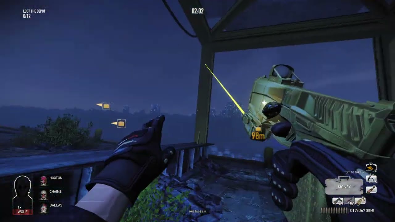 PAYDAY 2 - Shadow Raid (DEATH SENTENCE - ONE DOWN)