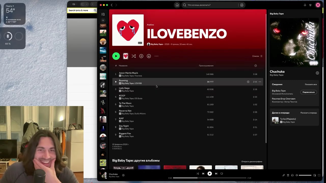 BIG BABY TAPE - ILOVEBENZO | РЕАКЦИЯ НА АЛЬБОМ