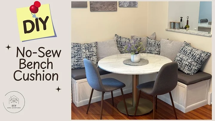 DIY No-Sew Bench Cushion | Easy & Budget-Friendly Seat Upgrade