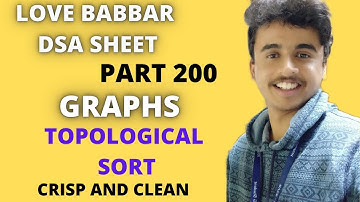 Topological sort | Graphs | Queue | Simple Implementation | Love Babbar DSA sheet