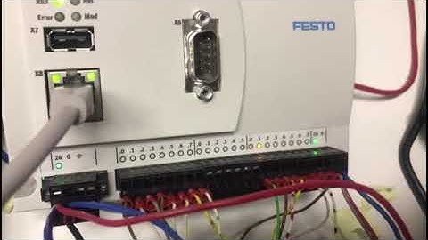 Electropneumatic process control with Codesys and Festo PLC - Challenges faced and Outcome
