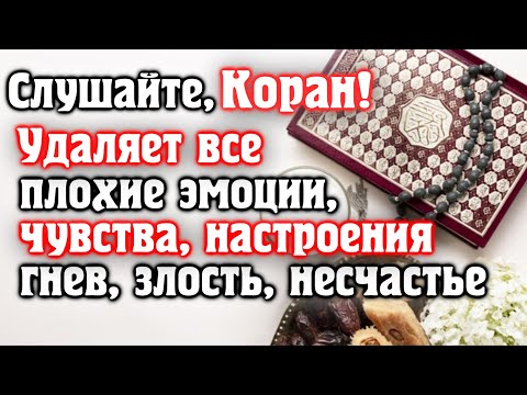 🎧 СЛУШАЙТЕ КОРАН - УДАЛЯЕТ ВСЕ ПЛОХИЕ ЭМОЦИИ, ЧУВСТВА, НАСТРОЕНИЯ, ГНЕВ, ЗЛОСТЬ, НЕСЧАСТЬЕ