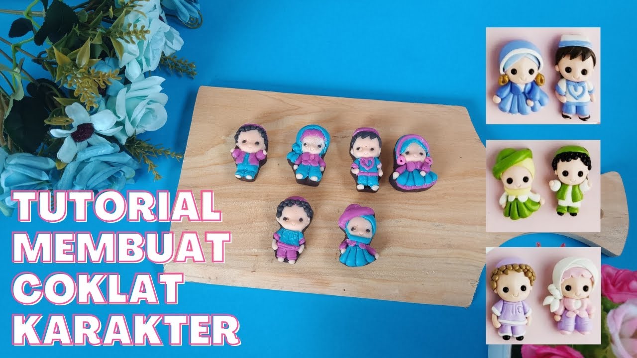 CARA MEMBUAT COKLAT KARAKTER LUCU DAN MUDAH. BUAT PEMULA