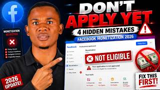 Facebook Page Content Monetization Setup 2026: How to Apply + 4 Hidden Mistakes to Avoid