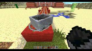 Minecraft TNT Explosion a whole town geting blew up!!!!!