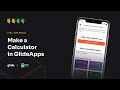 Build a Quick Calculator with Glide Apps