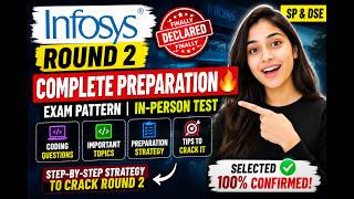 Infosys Round 2 Exam Pattern & Preparation 🔥 | SP/DSE In-Person Test | Complete Guide 2026