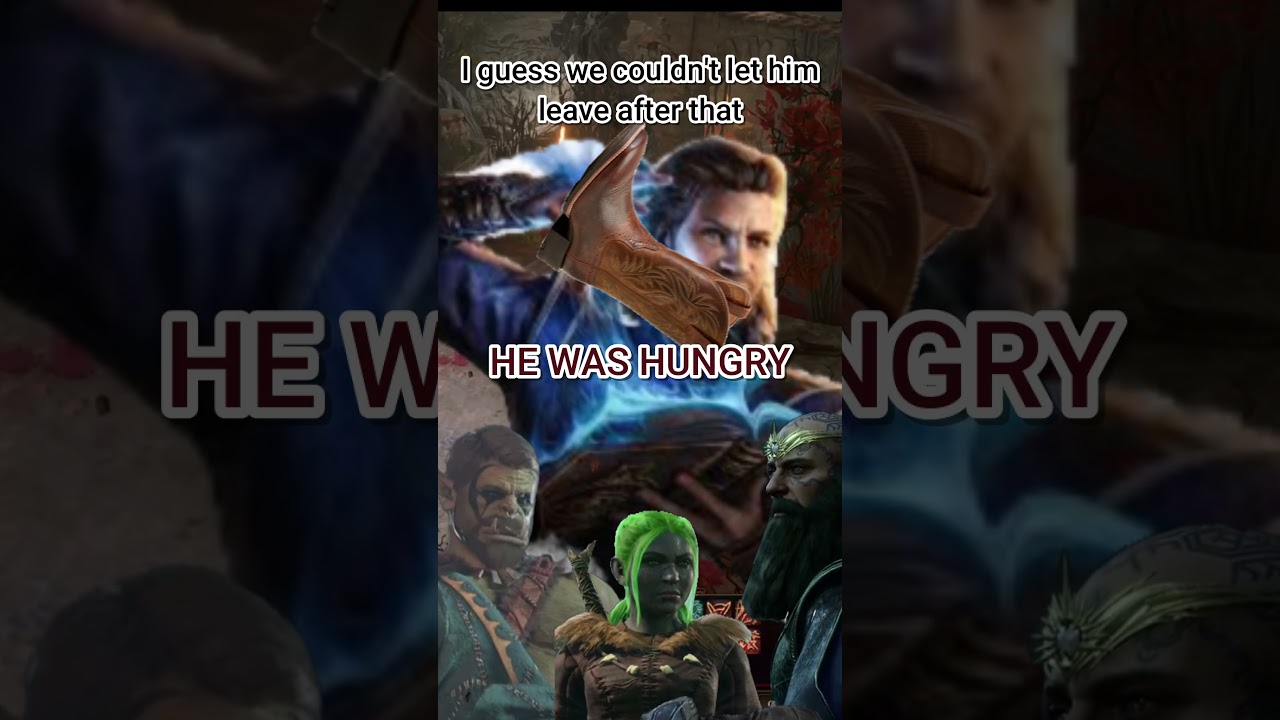 Be Careful What You Feed Him #baldursgate3game #baldursgate3 #gaming #memes