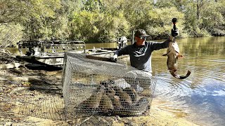 300 Pounds of CATFISH in 1 Trip Challenge (24 Hours at Fish Camp)