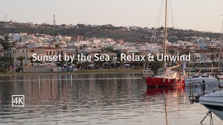Relaxing Sea & Seagull Sounds at Sunset | Peaceful Nature Vibes