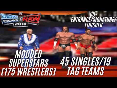WWE Smackdown vs Raw 2011 - Secret (Modded) Superstars