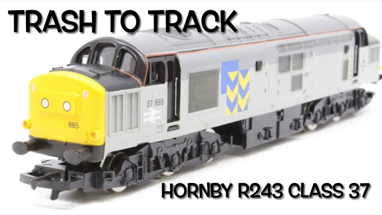 Вывоз мусора на рельсы | Запрос на ремонт Hornby R243 Class 37.