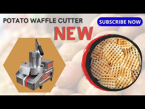 PROCUT Potato Waffle Fry Cutter - Procut Food Machinery