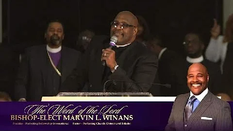 Bishop Marvin Winans Words and Song At Bishop Derr...