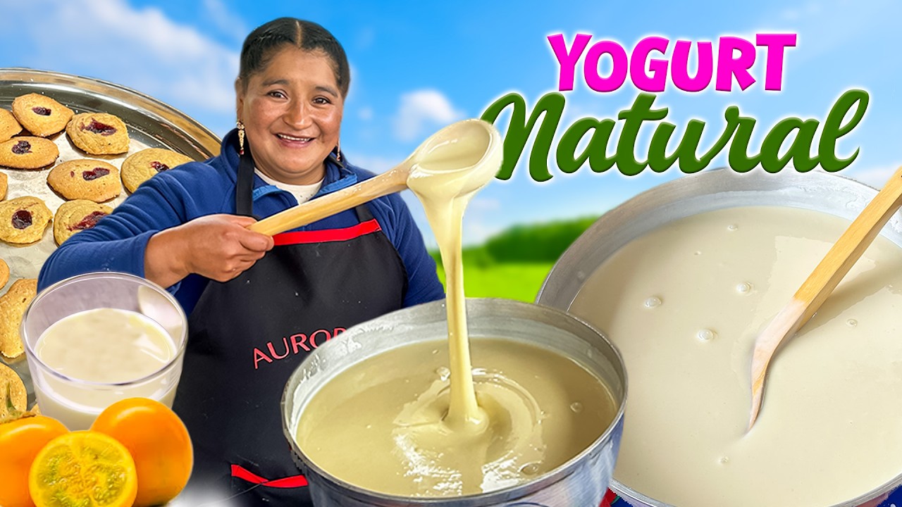 Te enseño como hacer el MEJOR YOGURT casero natural
