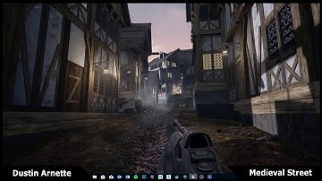 Medieval Scene - Day/Night Cycle